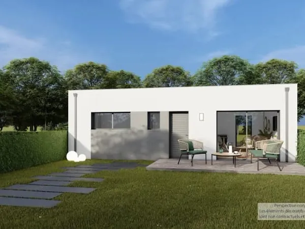 Maison neuve 2 pièces 72 m²