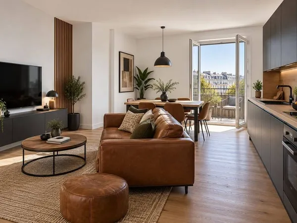 Appartement 3 pièces 62 m²