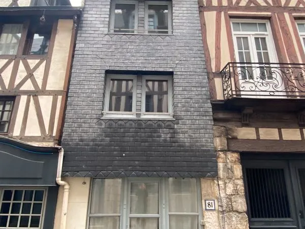 Maison hyper-centre piéton de Rouen 2-3 chambres