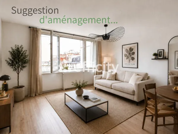 Appartement 2 pièces 39 m²