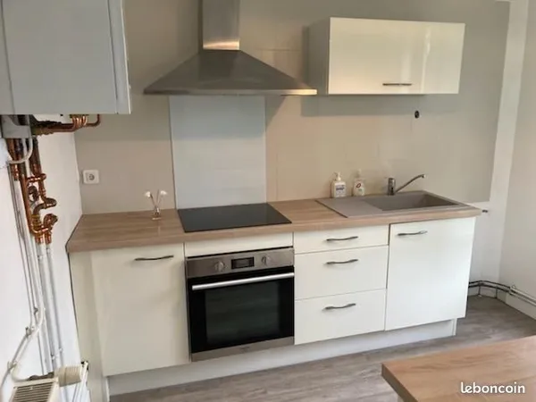 Charmant T2 meublé en rez-de jardin
