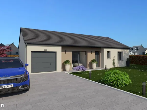 Projet de construction d'une maison 98 m² avec terrain à BLANZY (71)