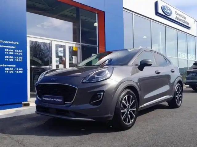 Ford Puma 1.0 flexifuel 125ch s&amp;s mhev titanium business — photo 9