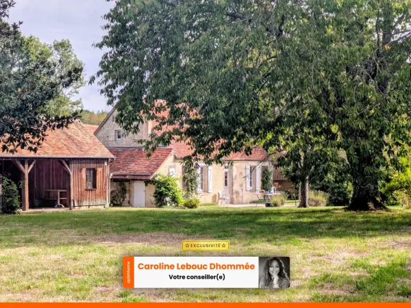 À 5 min de Bellême - Longère en pierres et jardin de 3 000 m²