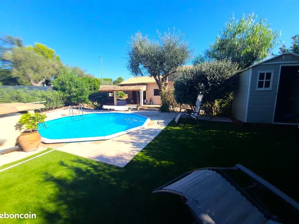 A vendre maison piscine garage biot