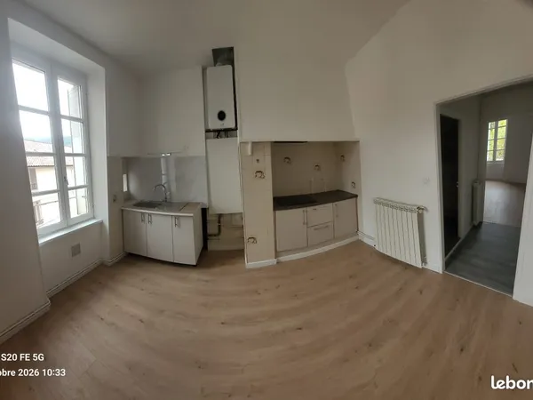 Appartement T2 traversant Lumineux