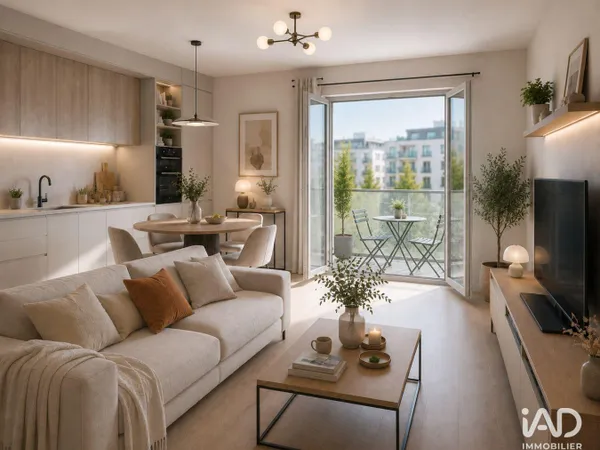 Appartement 2 pièces 40 m²