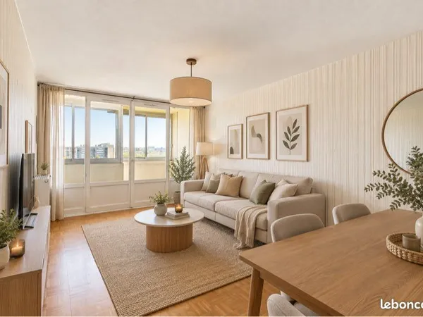 VITRY-SUR-SEINE CENTRE-VILLE | T4 FAMILIAL 90 m² | VUE DÉGAGÉE | DOUBLE EXPOSITION EST / SUD-OUEST |