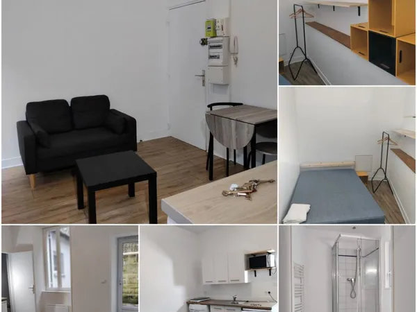 T2 meublé 21m² quartier des arènes