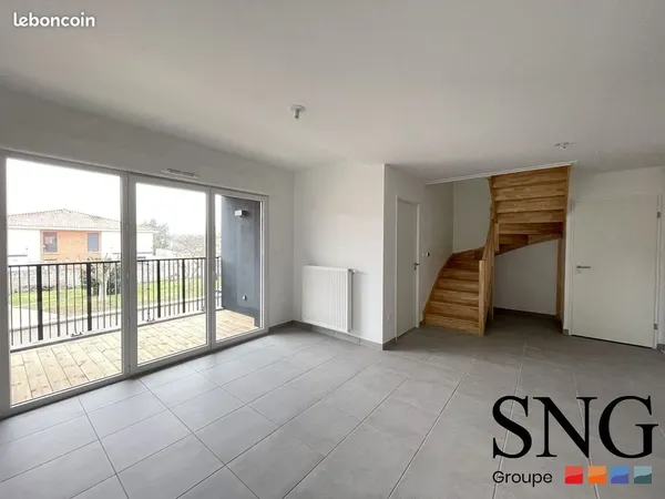 Duplex 3 pièces 60 m²
