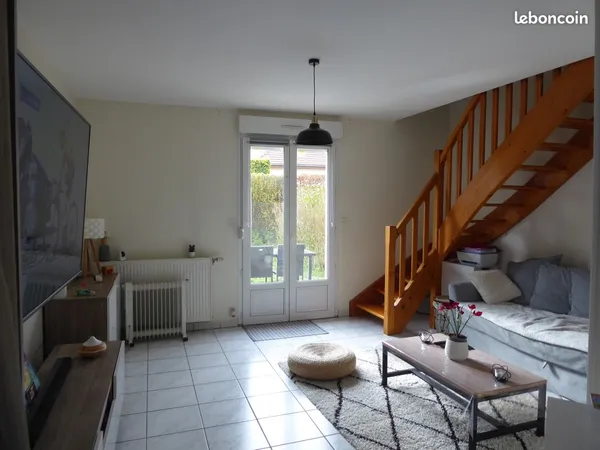 T3 Duplex rez-de-jardin avec garage et parking