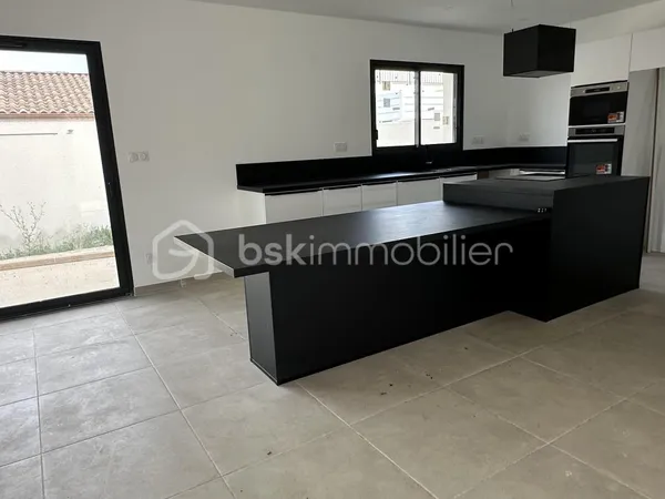 Villa neuve plain-pied - 115 m² - 3 chambres - Saint-André-de-Roquelongue