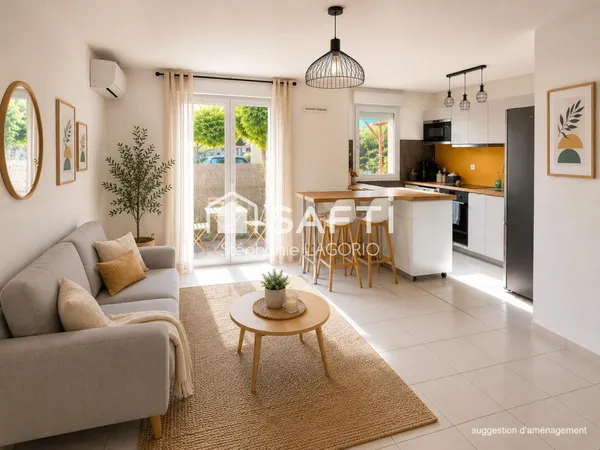 Appartement T2 avec balcon