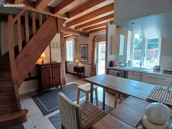 Maisonnette avec jardin à louer
