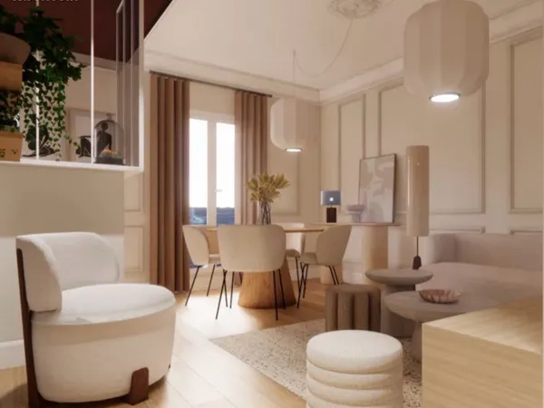 T3 meublé de 55 m2 calme et Gare RER à 5 min - Paris centre à 20 min