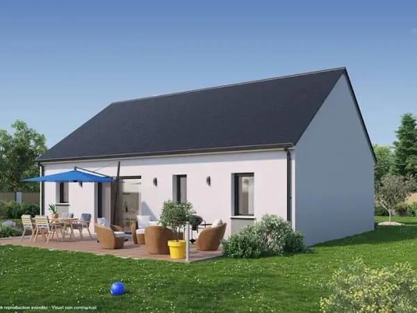 Maison neuve 4 pièces 82 m²