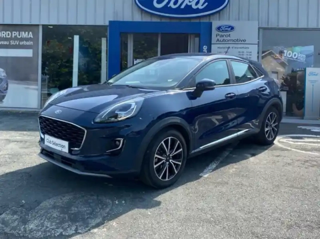 Ford Puma 1.0 flexifuel 125ch s&amp;s mhev titanium business — photo 1