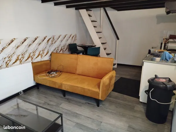 Studio meublé de 40 m² - Centre-ville de Valence - 350 /mois