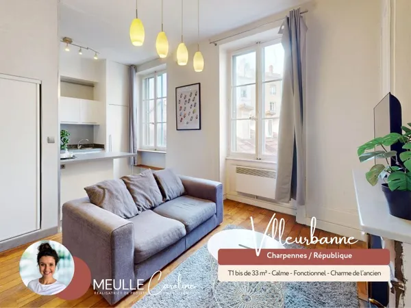 Appartement 1 pièce 33 m²