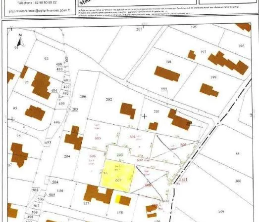 Terrain 501 m²