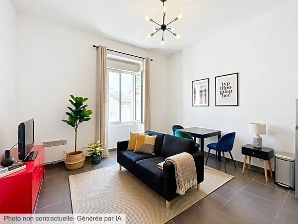 Appartement de T2 vendu loué