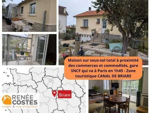 Viager occupé - H65 ans - BRIARE (45250)