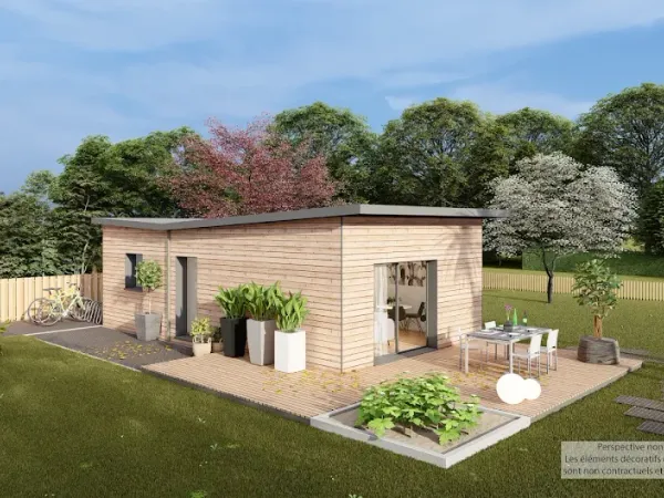 Maison neuve 2 pièces 45 m²