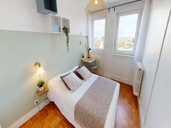 Colocation 110 Marceau-  Chambre 1 , 2 , 3