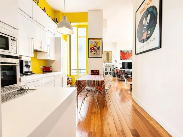 Appartement de caractère aux volumes d'exception