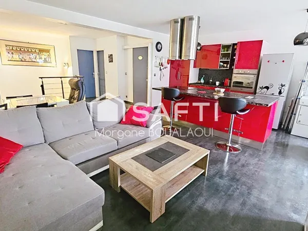 DUPLEX 4 PIÈCES - 92 M² LOGGIA - CAVE - PARKING