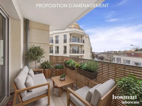 Appartement 3 pièces 69 m²