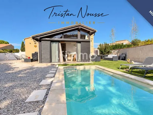 Maison T3 3 faces de 54 m2 avec piscine - L'Aygual Saint Cyprien