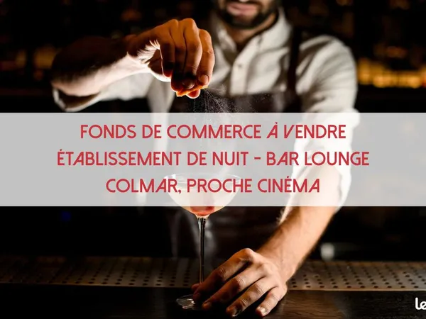 Bar, fonds de commerce 330 m² COLMAR