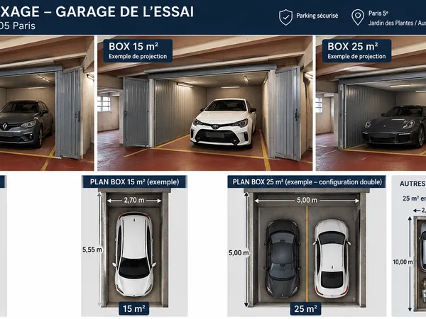 Parking 25 m²