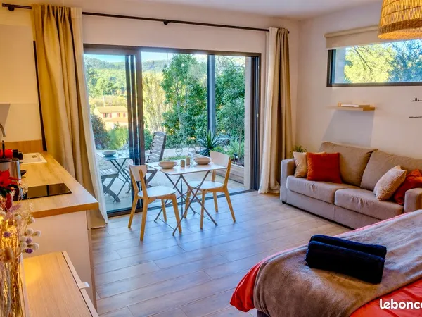 [Cassis - Albizzi] Studio meublé, récent, indépendant 30 m² avec parking, charges comprises