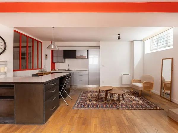 Appartement dans un ancien atelier d'artiste