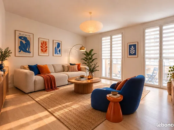 Appartement 2 pièces 56 m²