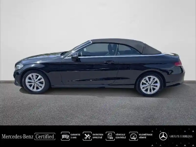 Mercedes Classe C cabriolet 220 d 194ch avantgarde line 9g-tronic — photo 2
