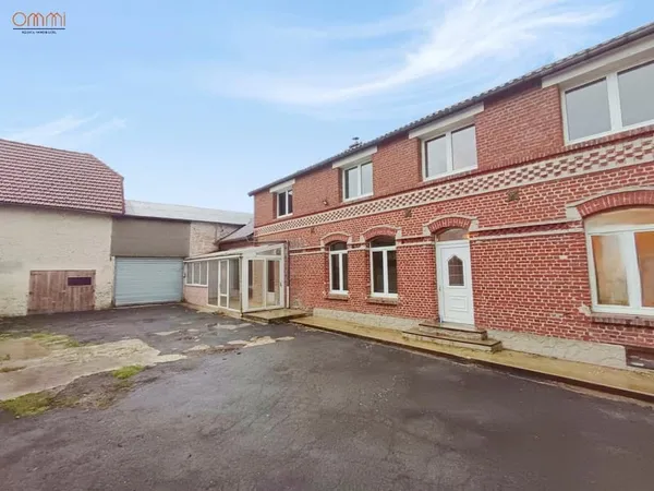 Maison 4 chambres Hangar prox Bapaume