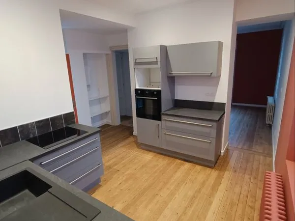 Appartement 65m2, 2 chambres, centre Boos