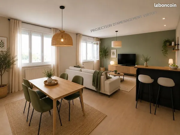 Appartement 5 pièces 100 m²