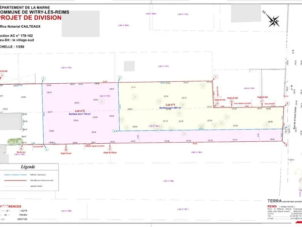 Terrain 1367 m²