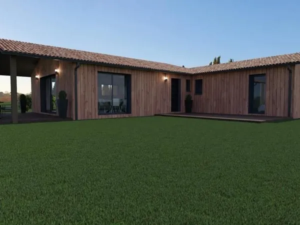 Saint Caprais terrain de 1000 M²