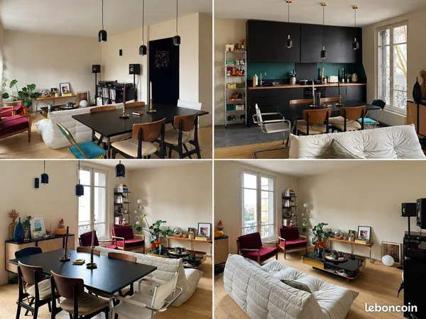 Appartement 2 pièces de 43,3 m² - Lumineux, rénové en 2019