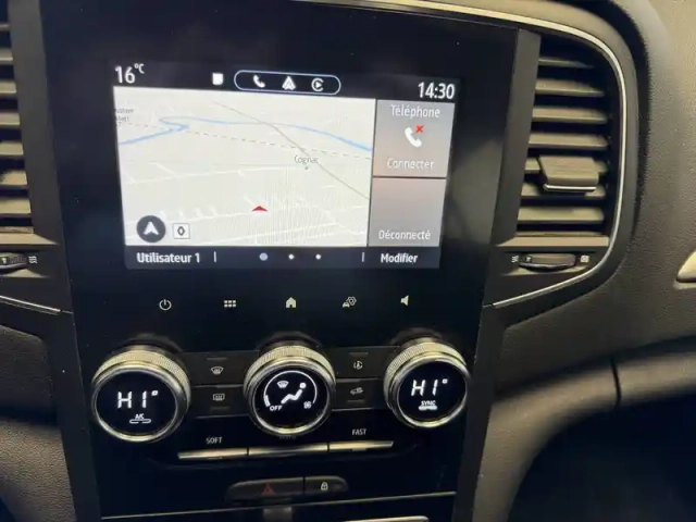 Renault Megane iv berline blue dci 115 edc — photo 101