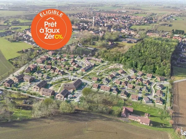 Terrain 436 m² Steenwerck