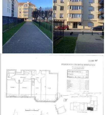 Appartement 3 pièces 68 m²
