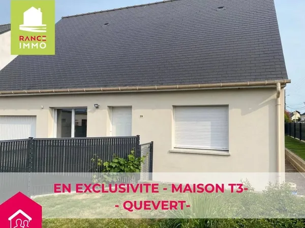 Maison de plain-pied 3 pièces 71 m²