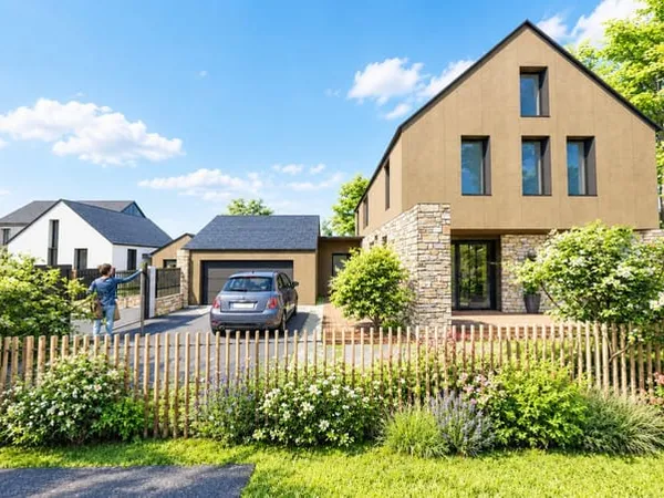 DINARD : Terrain de 530 m², Domaine privé