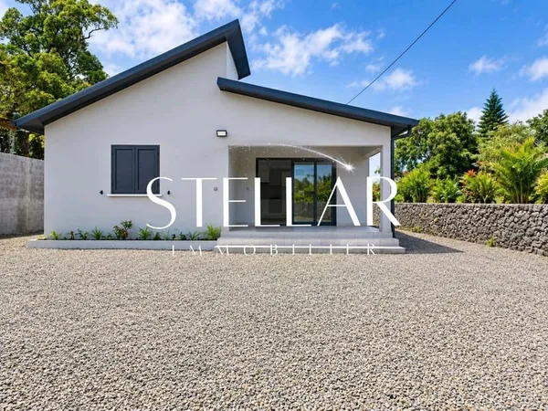 LE TAMPON - Villa T4 neuve de plain-pied, 90 m² habitables, t
